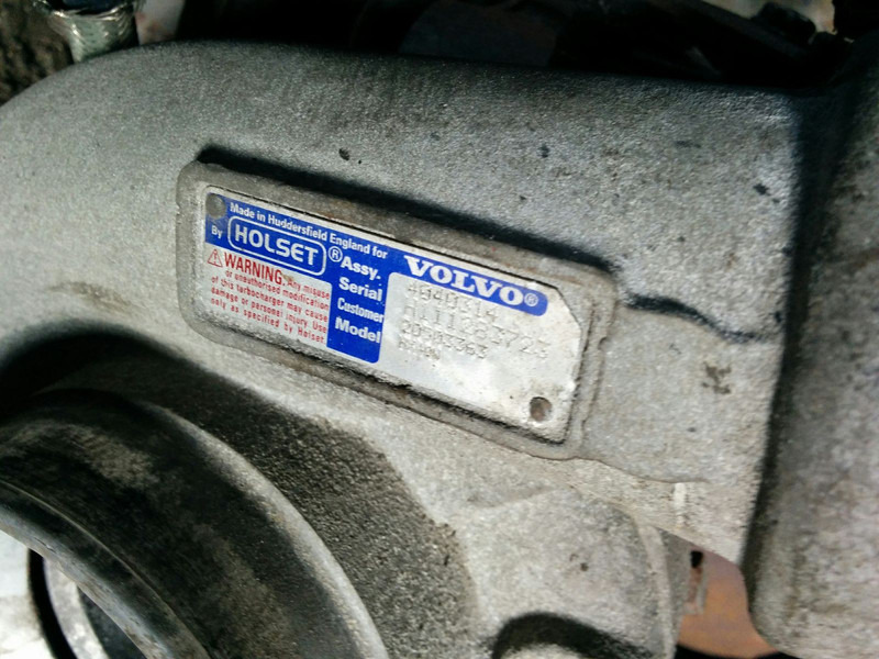 Volvo Вольво HOLSET HX40M . HX40G - Turbolader: afbeelding 4 Volvo Вольво HOLSET HX40M . HX40G - Turbolader: afbeelding 4