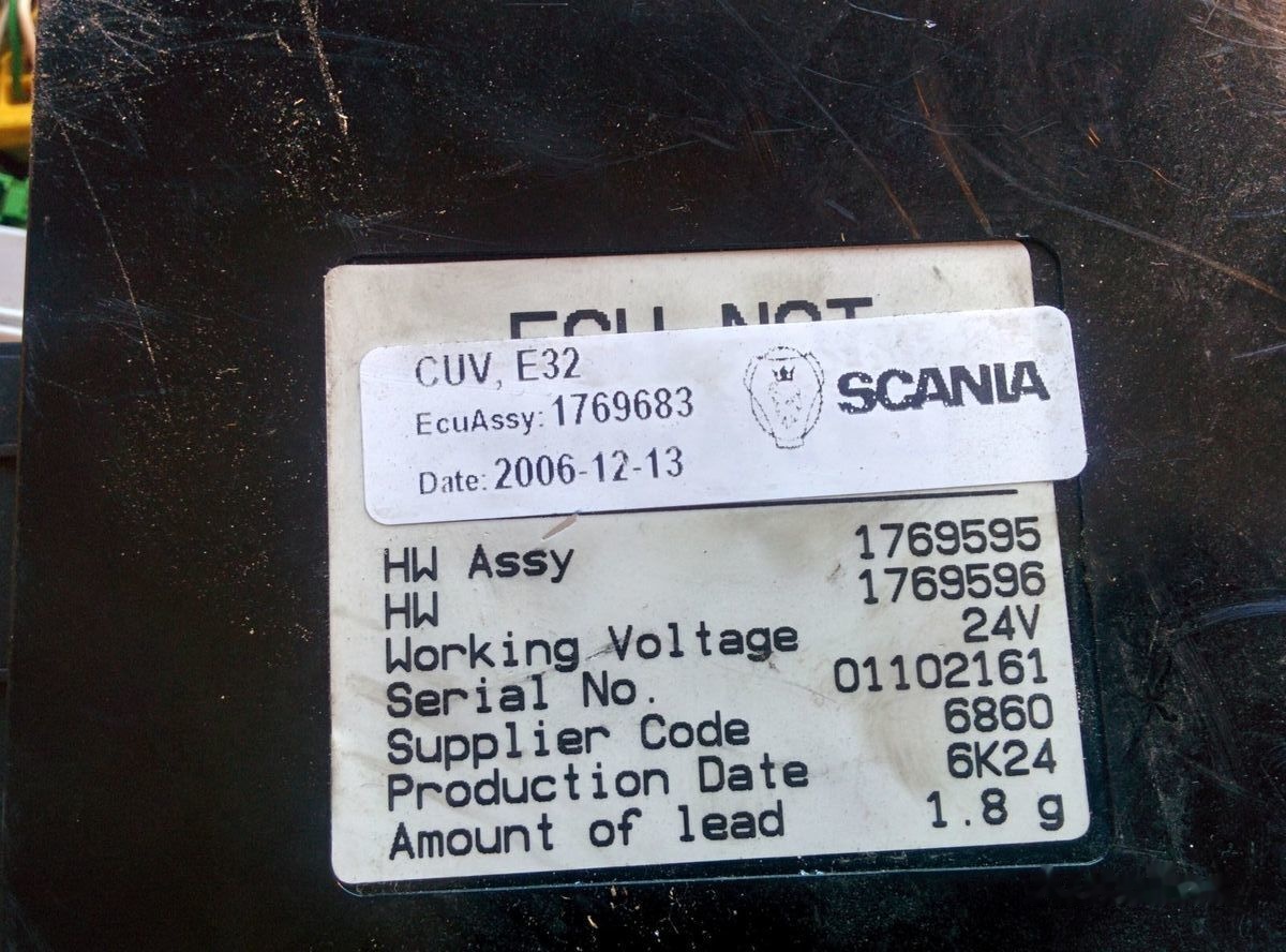 WABCO 1784017. 900226R11. 1759396. 75228-C3B . 176955 - ECU voor Bus: afbeelding 5 WABCO 1784017. 900226R11. 1759396. 75228-C3B . 176955 - ECU voor Bus: afbeelding 5