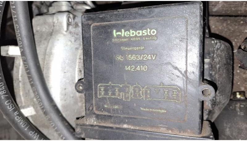 Webasto SG1572D - Verwarming/ Ventilatie: afbeelding 2 Webasto SG1572D - Verwarming/ Ventilatie: afbeelding 2