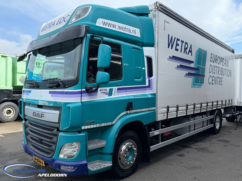 DAF CF 370 FA + Krone, Space Cab, Sliding roof, Loading lift, Euro 6 - Schuifzeilen vrachtwagen: afbeelding 3 DAF CF 370 FA + Krone, Space Cab, Sliding roof, Loading lift, Euro 6 - Schuifzeilen vrachtwagen: afbeelding 3