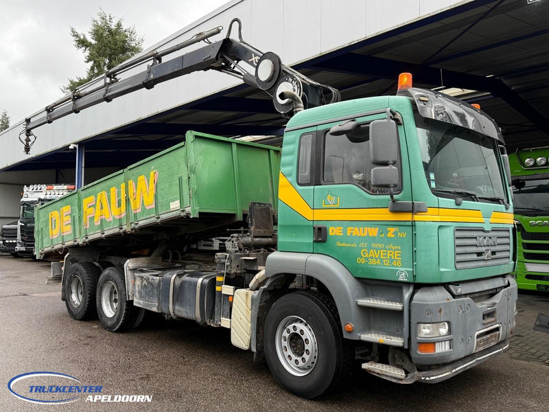 MAN TGA 26.390 6x4, Handgeschakeld, HIAB 166 E-4 - Kipper vrachtwagen, Kraanwagen: afbeelding 1 MAN TGA 26.390 6x4, Handgeschakeld, HIAB 166 E-4 - Kipper vrachtwagen, Kraanwagen: afbeelding 1