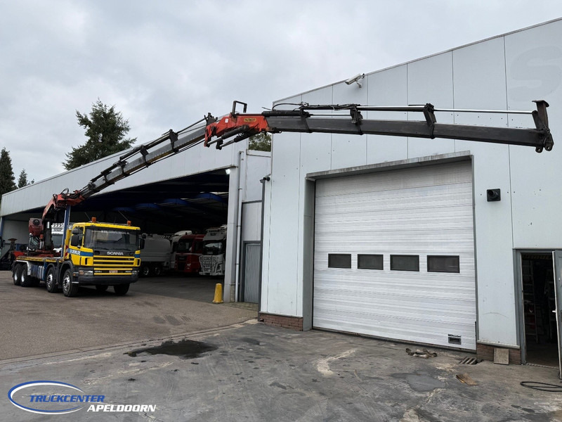 Scania P124-420 Palfinger PK 66000 + Jib, 8x4 Naafreductie, Bladgeveerd, Handgeschakeld - Kraanwagen: afbeelding 1 Scania P124-420 Palfinger PK 66000 + Jib, 8x4 Naafreductie, Bladgeveerd, Handgeschakeld - Kraanwagen: afbeelding 1