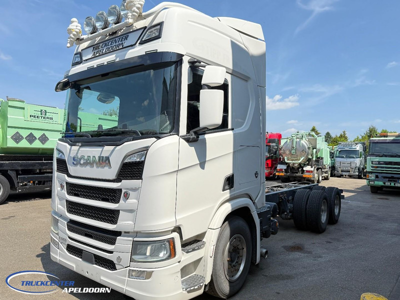 Scania R650 V8 NGS 6x4, Standclima, Retarder, PTO, 9000 kg Vooras - Chassis vrachtwagen: afbeelding 3 Scania R650 V8 NGS 6x4, Standclima, Retarder, PTO, 9000 kg Vooras - Chassis vrachtwagen: afbeelding 3
