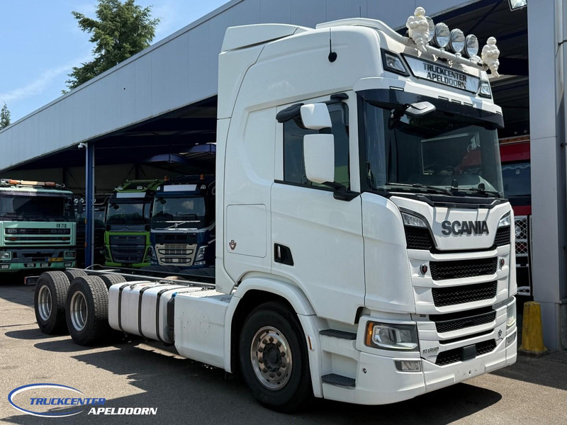 Scania R650 V8 NGS 6x4, Standclima, Retarder, PTO, 9000 kg Vooras - Chassis vrachtwagen: afbeelding 1 Scania R650 V8 NGS 6x4, Standclima, Retarder, PTO, 9000 kg Vooras - Chassis vrachtwagen: afbeelding 1