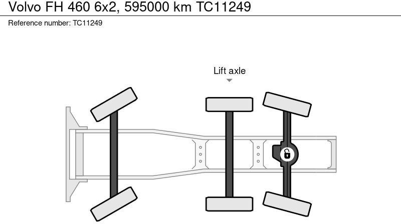Volvo FH 460 6x2, 595000 km - Trekker: afbeelding 2 Volvo FH 460 6x2, 595000 km - Trekker: afbeelding 2