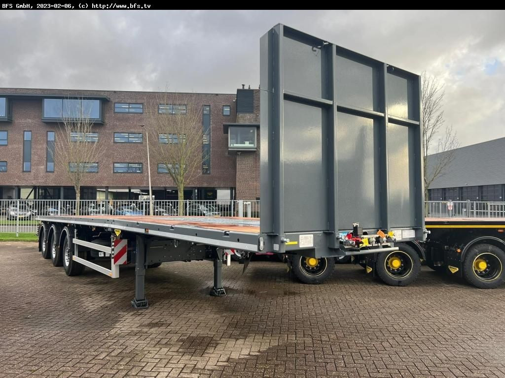 Broshuis Telesattel 1x ausziehbar 3-Achs Telesattel Leich - Vlakke/ Open oplegger: afbeelding 2 Broshuis Telesattel 1x ausziehbar 3-Achs Telesattel Leich - Vlakke/ Open oplegger: afbeelding 2