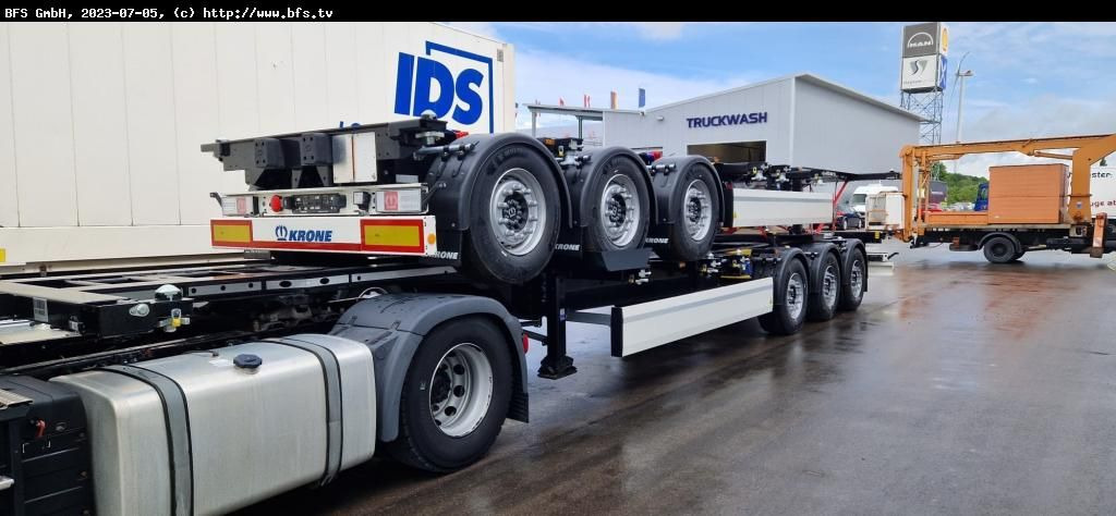 Krone Container Chassi SDC 27 eLTU5-2 Krone Container Chassi SDC 27 eLTU5-2 - Containertransporter/ Wissellaadbak oplegger: afbeelding 3 Krone Container Chassi SDC 27 eLTU5-2 Krone Container Chassi SDC 27 eLTU5-2 - Containertransporter/ Wissellaadbak oplegger: afbeelding 3