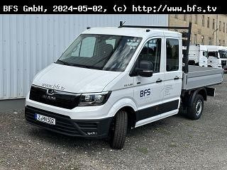 MAN TGE 3.180 4x4 SB DOKA, Normaldach, Bau Paket - Bestelwagen met open laadbak: afbeelding 1 MAN TGE 3.180 4x4 SB DOKA, Normaldach, Bau Paket - Bestelwagen met open laadbak: afbeelding 1