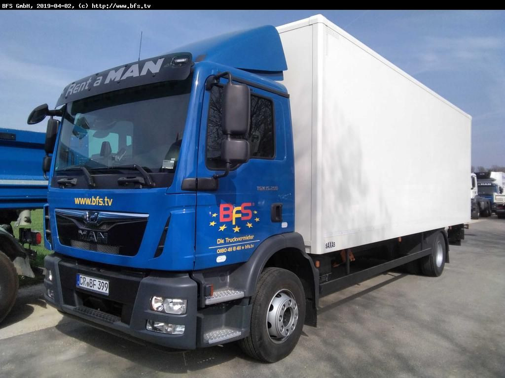 MAN TGM 15.250 4x2 BL Koffer LBW - Bakwagen: afbeelding 1 MAN TGM 15.250 4x2 BL Koffer LBW - Bakwagen: afbeelding 1