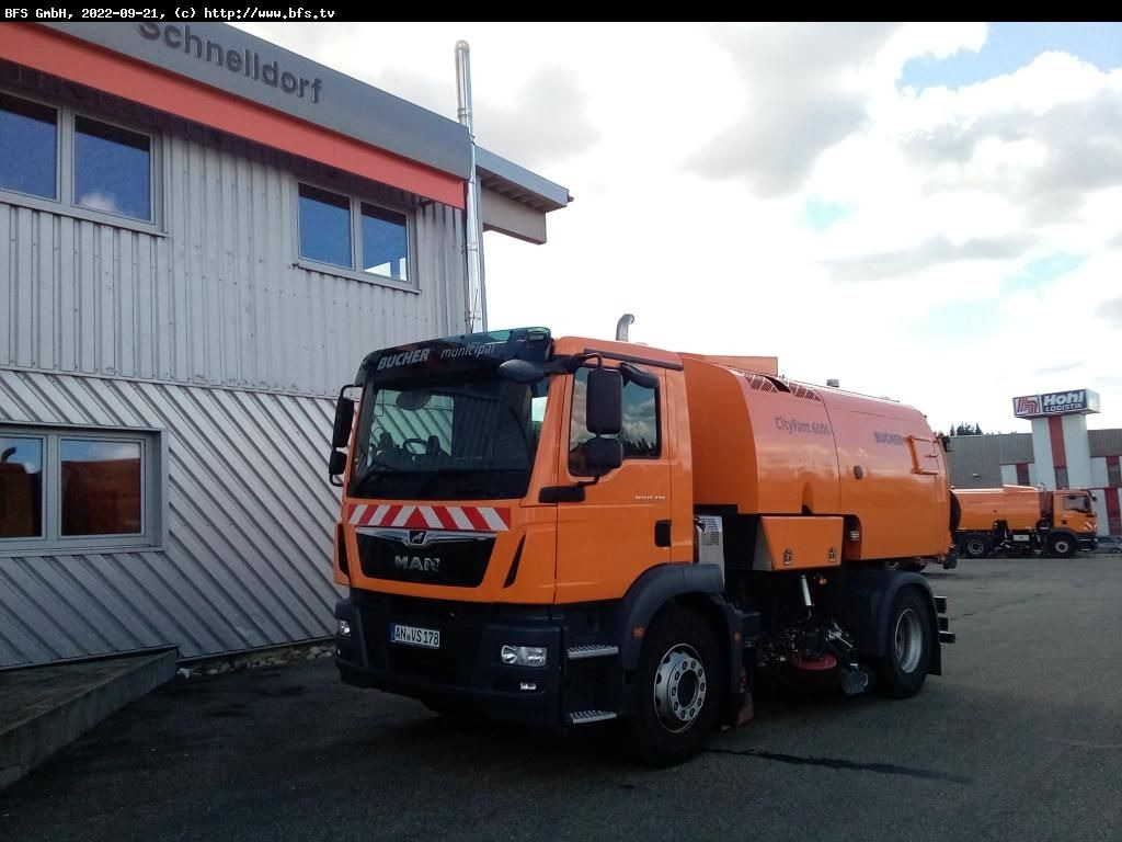 MAN TGM 15.290 4x2 BL CityFant 6000 SH Doppelseitige - Veegwagen: afbeelding 1 MAN TGM 15.290 4x2 BL CityFant 6000 SH Doppelseitige - Veegwagen: afbeelding 1