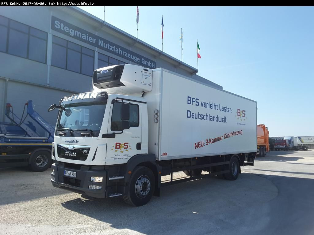 MAN TGM 18.290 4x2 LL Carrier Supra 1250MT, Längs!, MAN TGM 18.290 4x2 LL Carrier Supra 1250MT, Längs!, - Koelwagen vrachtwagen: afbeelding 1 MAN TGM 18.290 4x2 LL Carrier Supra 1250MT, Längs!, MAN TGM 18.290 4x2 LL Carrier Supra 1250MT, Längs!, - Koelwagen vrachtwagen: afbeelding 1