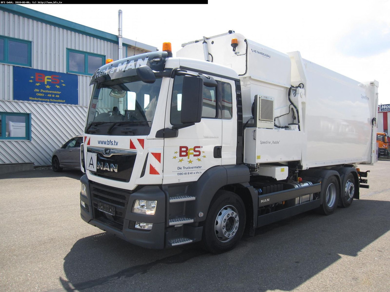 MAN TGS 26.320 6x2-4 LL HS SL Speedline 27 PPK - ViS - Vuilniswagen: afbeelding 1 MAN TGS 26.320 6x2-4 LL HS SL Speedline 27 PPK - ViS - Vuilniswagen: afbeelding 1