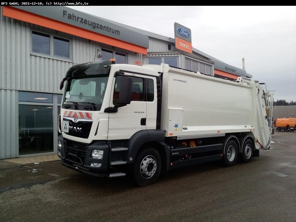 MAN TGS 26.430 6x2-4 BL HS UL Olympus 23 - Euro Max - Vuilniswagen: afbeelding 1 MAN TGS 26.430 6x2-4 BL HS UL Olympus 23 - Euro Max - Vuilniswagen: afbeelding 1