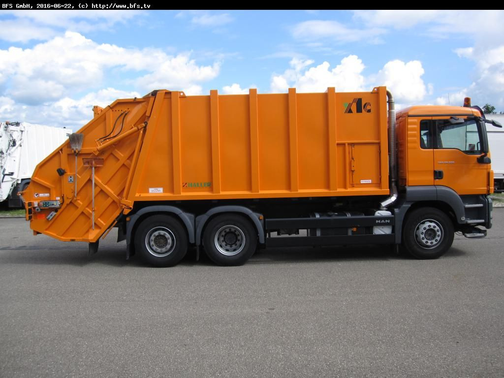 MAN TGS 28.320 6x2-4 BL Sperrmüll Haller M21 x1 C oh - Vuilniswagen: afbeelding 3 MAN TGS 28.320 6x2-4 BL Sperrmüll Haller M21 x1 C oh - Vuilniswagen: afbeelding 3