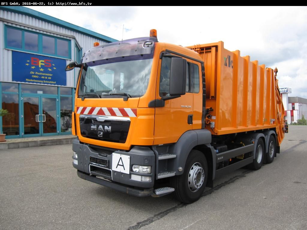 MAN TGS 28.320 6x2-4 BL Sperrmüll Haller M21 x1 C oh - Vuilniswagen: afbeelding 1 MAN TGS 28.320 6x2-4 BL Sperrmüll Haller M21 x1 C oh - Vuilniswagen: afbeelding 1