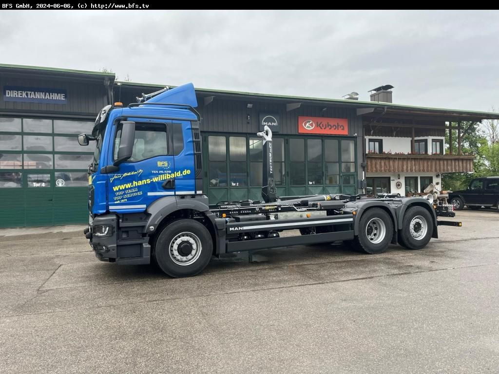 MAN TGS (TG3) 26.520 6x4H-4 BL CH MEILLER - Haakarmsysteem vrachtwagen: afbeelding 1 MAN TGS (TG3) 26.520 6x4H-4 BL CH MEILLER - Haakarmsysteem vrachtwagen: afbeelding 1