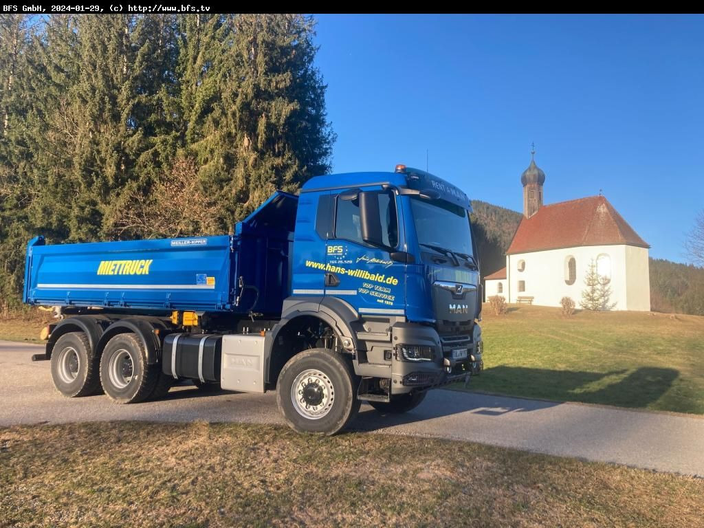 MAN TGS (TG3) 26.520 6x6 BB 6X6 BORDMATIC - Kipper vrachtwagen: afbeelding 1 MAN TGS (TG3) 26.520 6x6 BB 6X6 BORDMATIC - Kipper vrachtwagen: afbeelding 1