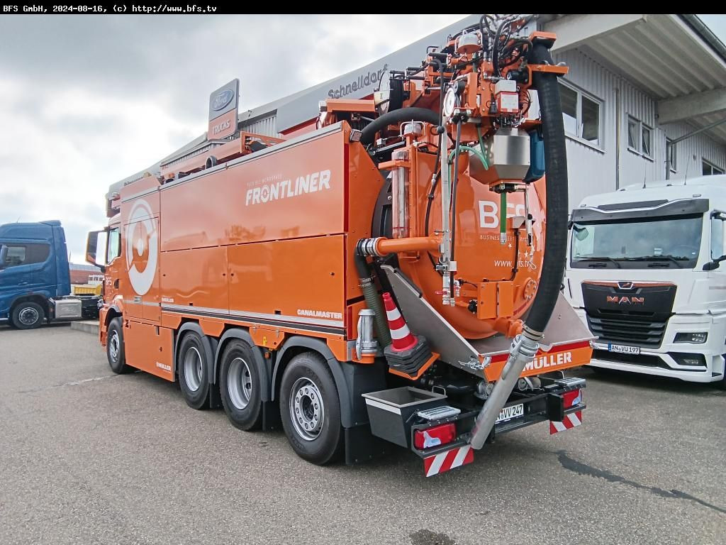 MAN TGS (TG3) 35.510 8x4-4 BL CH Canalmaster F 135 E - Vacuümwagen: afbeelding 3 MAN TGS (TG3) 35.510 8x4-4 BL CH Canalmaster F 135 E - Vacuümwagen: afbeelding 3
