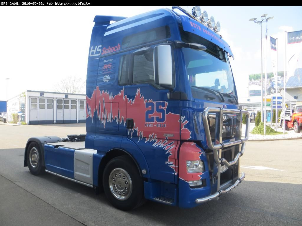 MAN TGX 18.560 4x2 BLS Euro 6 HS Schoch Edition 2016 - Trekker: afbeelding 2 MAN TGX 18.560 4x2 BLS Euro 6 HS Schoch Edition 2016 - Trekker: afbeelding 2