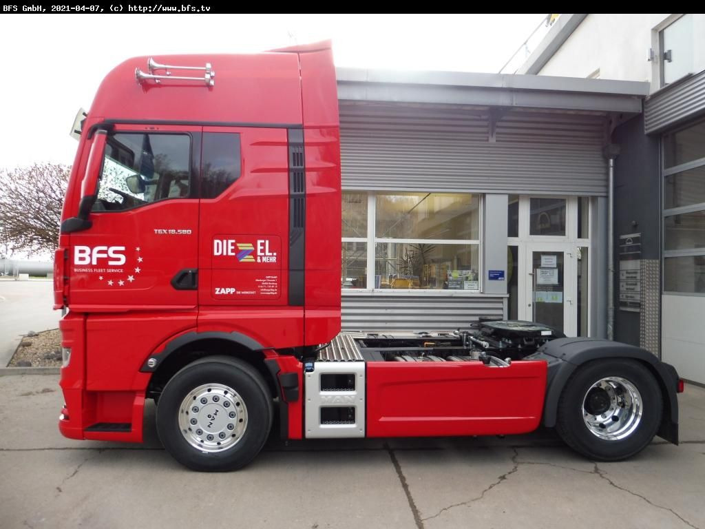 MAN TGX (TG3) 18.580 4x2 BL SA Kipphydraulik GX - Trekker: afbeelding 4 MAN TGX (TG3) 18.580 4x2 BL SA Kipphydraulik GX - Trekker: afbeelding 4
