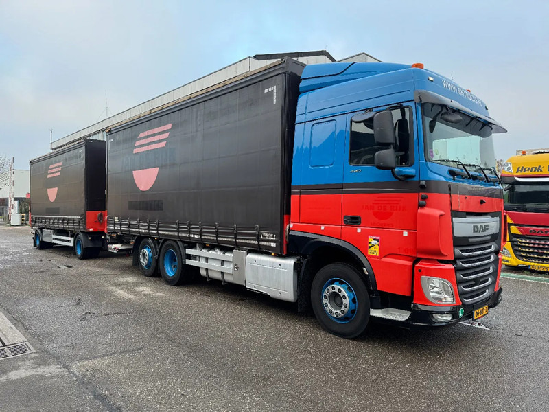 DAF XF 440 6X2 EURO 6 + HERTOGHS HANGER 2X BPW AXLE DHOLLANDIA 3000 KG - Schuifzeilen vrachtwagen: afbeelding 3 DAF XF 440 6X2 EURO 6 + HERTOGHS HANGER 2X BPW AXLE DHOLLANDIA 3000 KG - Schuifzeilen vrachtwagen: afbeelding 3
