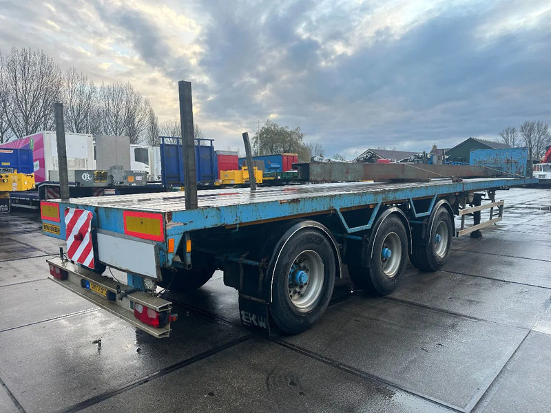 EKW 3 AXLE STEERING, DUBBLE EXTENDABLE TILL 30 METER - Vlakke/ Open oplegger: afbeelding 4 EKW 3 AXLE STEERING, DUBBLE EXTENDABLE TILL 30 METER - Vlakke/ Open oplegger: afbeelding 4