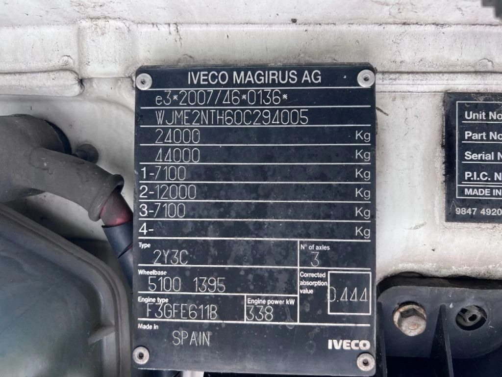Autovrachtwagen vrachtwagen Iveco Stralis 460 6X2 EURO 6 + GS MEPPEL - TRUCK-TRANS: afbeelding 8