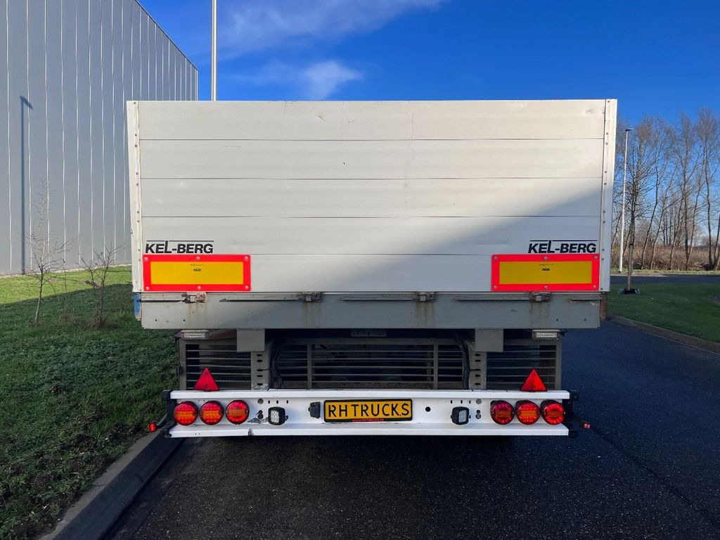 Kel-Berg 3 AXLE - OPEN BOX 7,55 METER + LIFTING AXLE - Open/ Plateau aanhangwagen: afbeelding 4 Kel-Berg 3 AXLE - OPEN BOX 7,55 METER + LIFTING AXLE - Open/ Plateau aanhangwagen: afbeelding 4