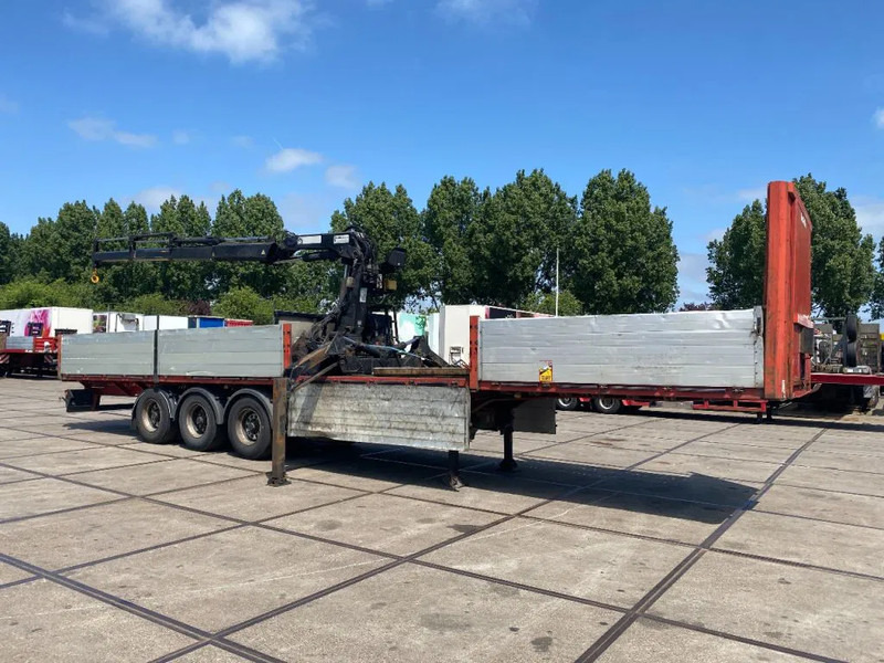 Lecitrailer MET HIAB R165 F3 - Vlakke/ Open oplegger: afbeelding 2 Lecitrailer MET HIAB R165 F3 - Vlakke/ Open oplegger: afbeelding 2