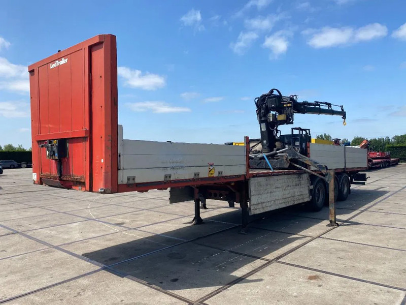 Lecitrailer MET HIAB R165 F3 - Vlakke/ Open oplegger: afbeelding 1 Lecitrailer MET HIAB R165 F3 - Vlakke/ Open oplegger: afbeelding 1