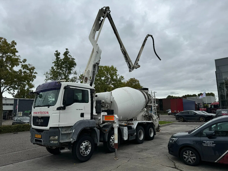 MAN TGS 35.400 8X4 PUTZMEISTER PUMP 21-3 + LIEBHERR MIXER - Betonpomp: afbeelding 1 MAN TGS 35.400 8X4 PUTZMEISTER PUMP 21-3 + LIEBHERR MIXER - Betonpomp: afbeelding 1