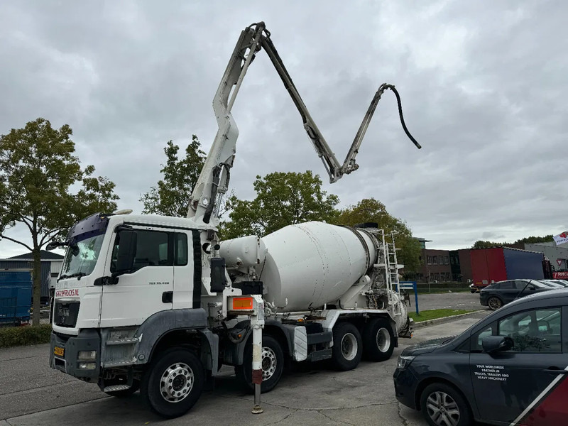 MAN TGS 35.400 8X4 PUTZMEISTER PUMP 21-3 + LIEBHERR MIXER - Betonpomp: afbeelding 2 MAN TGS 35.400 8X4 PUTZMEISTER PUMP 21-3 + LIEBHERR MIXER - Betonpomp: afbeelding 2