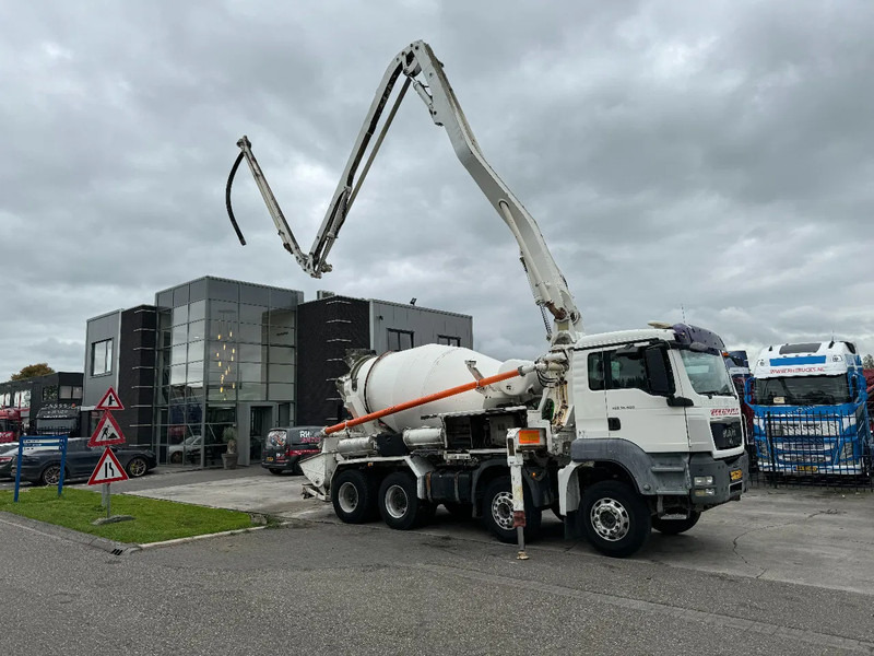 MAN TGS 35.400 8X4 PUTZMEISTER PUMP 21-3 + LIEBHERR MIXER - Betonpomp: afbeelding 5 MAN TGS 35.400 8X4 PUTZMEISTER PUMP 21-3 + LIEBHERR MIXER - Betonpomp: afbeelding 5