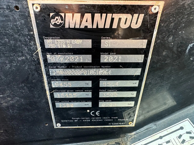 Manitou MT1335h EASY 75D, AUXILIARY HYDRAULIC PLUMBING, - Verreiker: afbeelding 4 Manitou MT1335h EASY 75D, AUXILIARY HYDRAULIC PLUMBING, - Verreiker: afbeelding 4