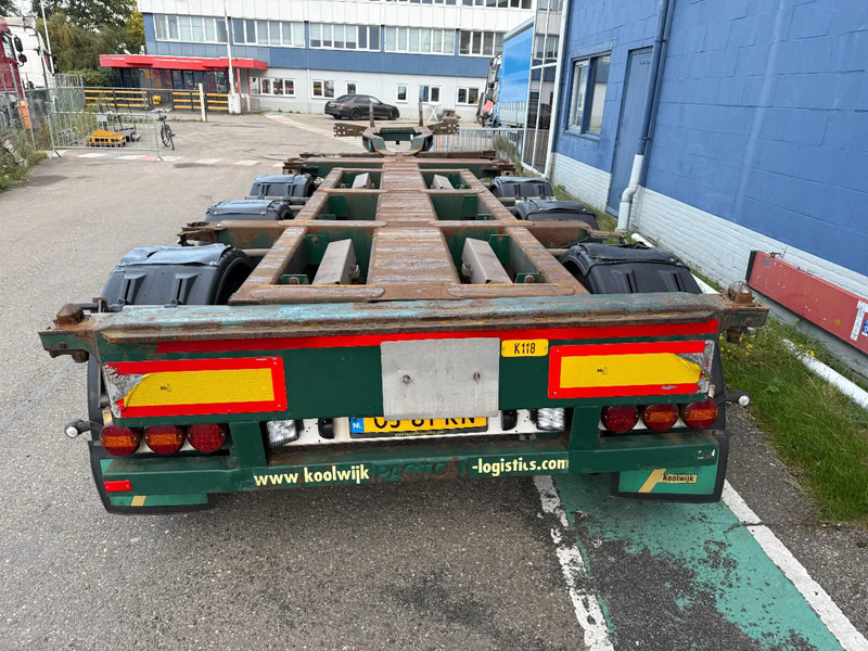 Pacton MULTICHASSIS - 3x EXTENDABLE! - Containertransporter/ Wissellaadbak oplegger: afbeelding 5 Pacton MULTICHASSIS - 3x EXTENDABLE! - Containertransporter/ Wissellaadbak oplegger: afbeelding 5
