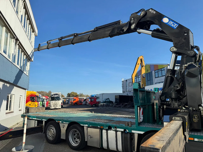 Scania G440 8X2 EURO 6 HMF 8520 + REMOTE CONTROL TWISTLOCKS - Vrachtwagen met open laadbak, Kraanwagen: afbeelding 4 Scania G440 8X2 EURO 6 HMF 8520 + REMOTE CONTROL TWISTLOCKS - Vrachtwagen met open laadbak, Kraanwagen: afbeelding 4