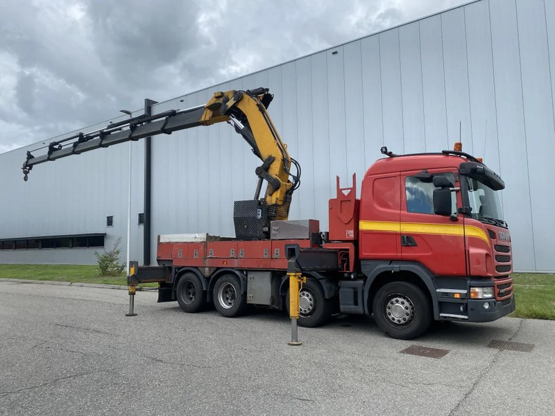 Scania G480 8X4 + EFFER 1250 6S + REMOTE + WINCH - 6+3 EXTENSIONS - Kraanwagen: afbeelding 1 Scania G480 8X4 + EFFER 1250 6S + REMOTE + WINCH - 6+3 EXTENSIONS - Kraanwagen: afbeelding 1