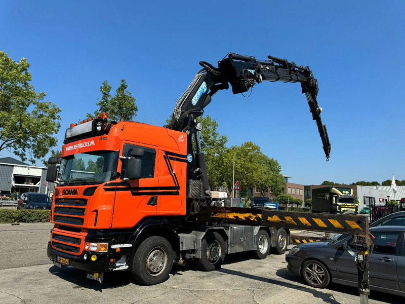 Scania R560 V8 8X2 + EFFER CRANE 1550 6S + FLYJIP 6XHYDR + REMOTE + WINCH - Kraanwagen: afbeelding 1 Scania R560 V8 8X2 + EFFER CRANE 1550 6S + FLYJIP 6XHYDR + REMOTE + WINCH - Kraanwagen: afbeelding 1