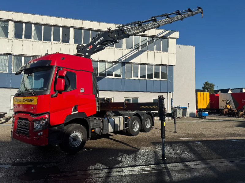 Renault C520 6X4 EURO 6 HIAB 548 E-6 + REMOTE CONTROL - Trekker: afbeelding 1 Renault C520 6X4 EURO 6 HIAB 548 E-6 + REMOTE CONTROL - Trekker: afbeelding 1