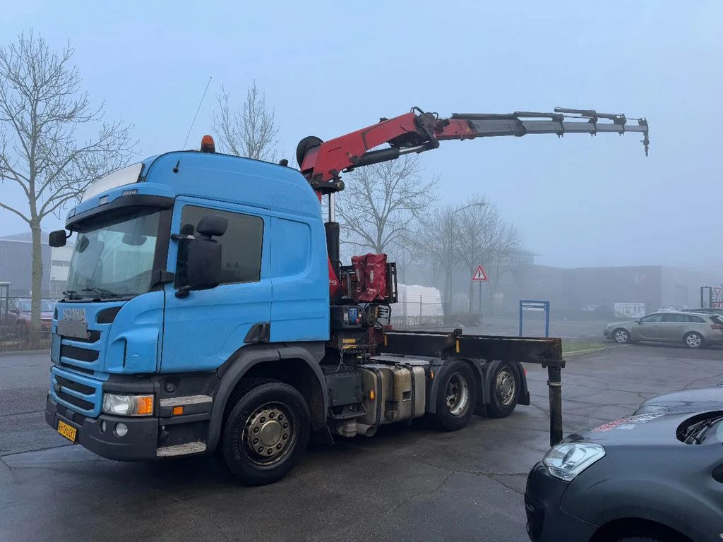 Scania P450 6X2 - EURO 6 + HMF 2620-K5 + REMOTE + LIFT - Trekker: afbeelding 2 Scania P450 6X2 - EURO 6 + HMF 2620-K5 + REMOTE + LIFT - Trekker: afbeelding 2