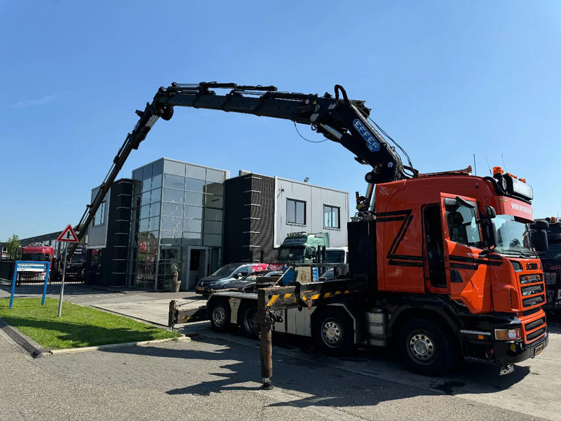 Scania R560 V8 8X2 + EFFER CRANE 1550 6S + FLYJIP 6XHYDR + REMOTE + WINCH - Trekker: afbeelding 4 Scania R560 V8 8X2 + EFFER CRANE 1550 6S + FLYJIP 6XHYDR + REMOTE + WINCH - Trekker: afbeelding 4