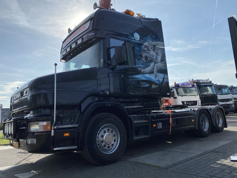 Scania T164-580 V8 6X2 + RETARDER + KIEPHYDRAULIEK - EURO 3 - MANUAL GEAR - Trekker: afbeelding 5 Scania T164-580 V8 6X2 + RETARDER + KIEPHYDRAULIEK - EURO 3 - MANUAL GEAR - Trekker: afbeelding 5