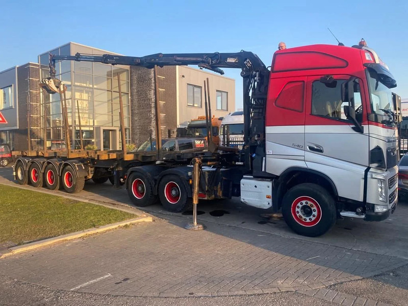 Volvo FH 540 6X4 EURO 6 + EPSILON S260Z96 + TRAILER 4 AXLE DOLL - Houttransport, Kraanwagen: afbeelding 2 Volvo FH 540 6X4 EURO 6 + EPSILON S260Z96 + TRAILER 4 AXLE DOLL - Houttransport, Kraanwagen: afbeelding 2