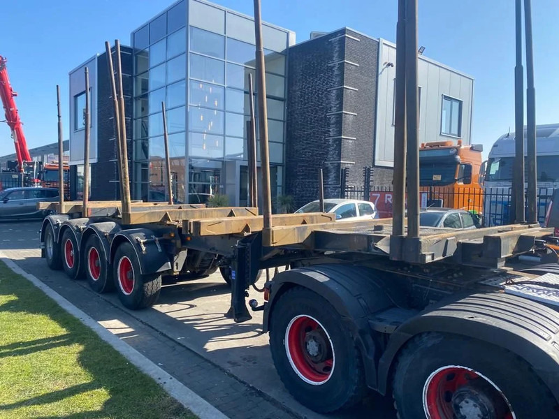Houttransport, Kraanwagen Volvo FH 540 6X4 EURO 6 + EPSILON S260Z96 + TRAILER 4 AXLE DOLL: afbeelding 19