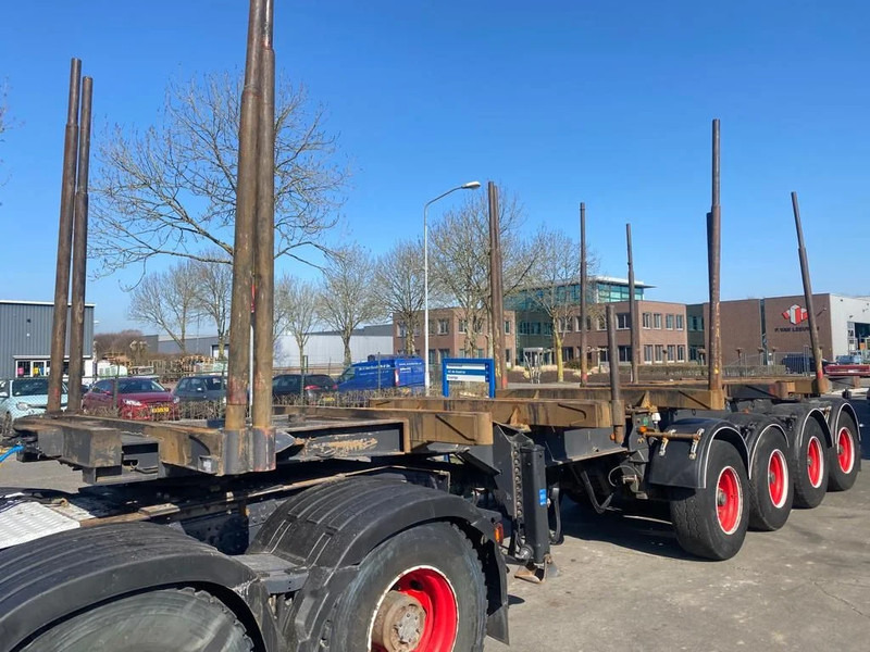 Houttransport, Kraanwagen Volvo FH 540 6X4 EURO 6 + EPSILON S260Z96 + TRAILER 4 AXLE DOLL: afbeelding 18