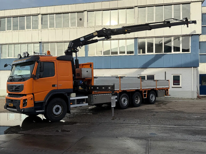 Volvo FM 420 8X2 EEV + HMF 2420-K3 + REMOTE + 5E & 6E FUNCTIE - Vrachtwagen met open laadbak, Kraanwagen: afbeelding 1 Volvo FM 420 8X2 EEV + HMF 2420-K3 + REMOTE + 5E & 6E FUNCTIE - Vrachtwagen met open laadbak, Kraanwagen: afbeelding 1