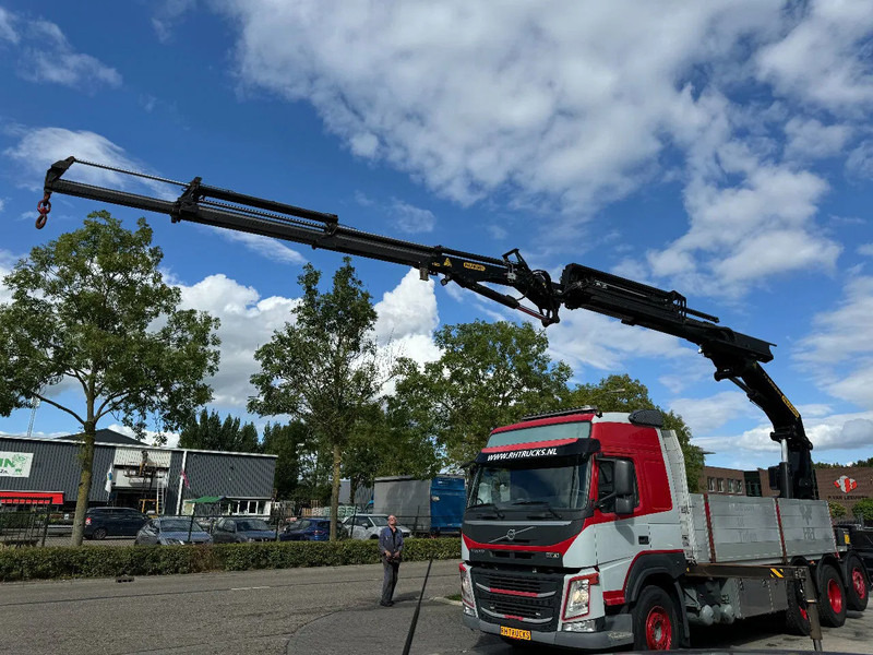 Volvo FMX 460 8X4 PALFINGER PK53002 + FLY JIP AN REMOTE CONTROLE, LAST AXEL STEERING - Kraanwagen: afbeelding 1 Volvo FMX 460 8X4 PALFINGER PK53002 + FLY JIP AN REMOTE CONTROLE, LAST AXEL STEERING - Kraanwagen: afbeelding 1