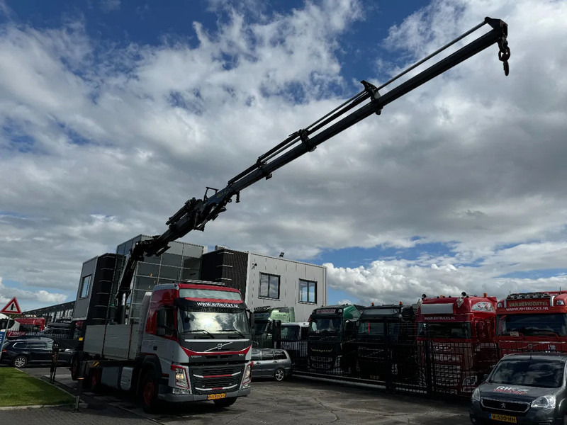 Volvo FMX 460 8X4 PALFINGER PK53002 + FLY JIP AN REMOTE CONTROLE, LAST AXEL STEERING - Vrachtwagen met open laadbak, Kraanwagen: afbeelding 4 Volvo FMX 460 8X4 PALFINGER PK53002 + FLY JIP AN REMOTE CONTROLE, LAST AXEL STEERING - Vrachtwagen met open laadbak, Kraanwagen: afbeelding 4