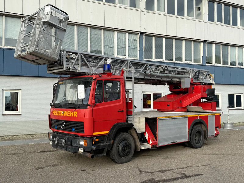 Mercedes-Benz 1124F + METZ DLK 18-12 LIFT + MAN-BASKET - Vrachtwagen: afbeelding 1 Mercedes-Benz 1124F + METZ DLK 18-12 LIFT + MAN-BASKET - Vrachtwagen: afbeelding 1