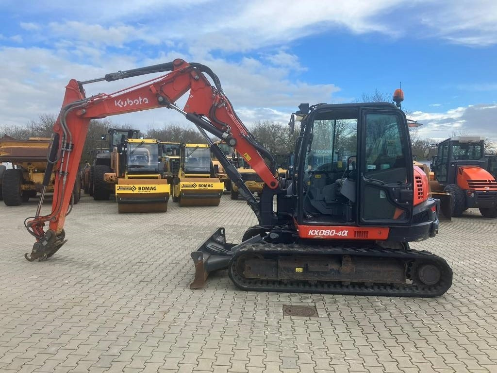 Kubota KX 080-4 Zentralschmierung - Minigraafmachine: afbeelding 1 Kubota KX 080-4 Zentralschmierung - Minigraafmachine: afbeelding 1